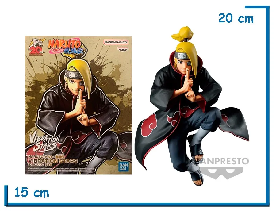 BANPRESTO DEIDARA NARUTO SHIPPUDEN VIBRATION STARS