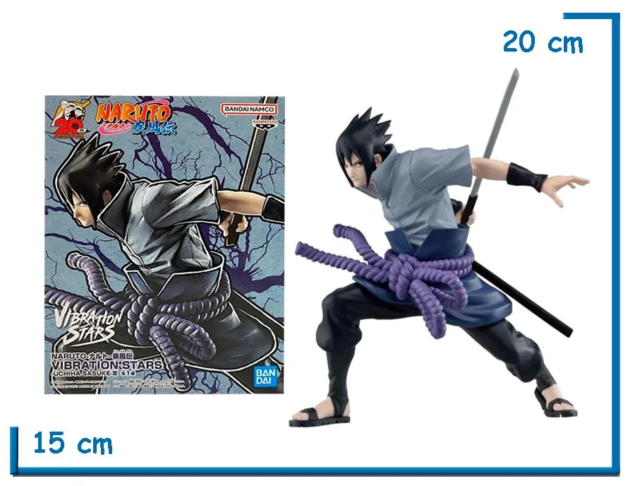 BANPRESTO UCHIHA SASUKE NARUTO SHIPPUDEN VIBRATION STARS