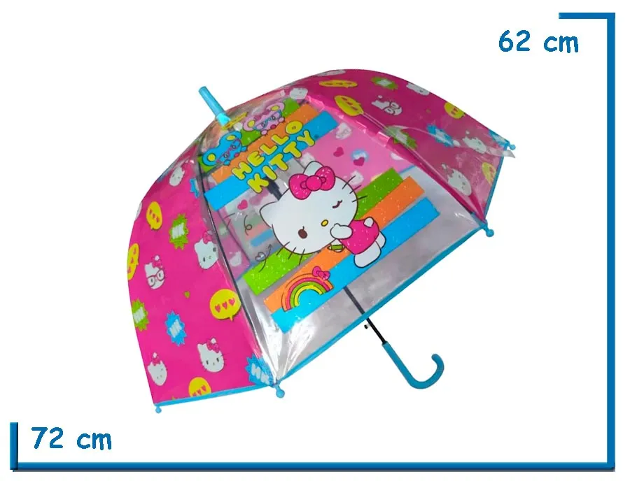 HELLO KITTY PARAGUAS PVC