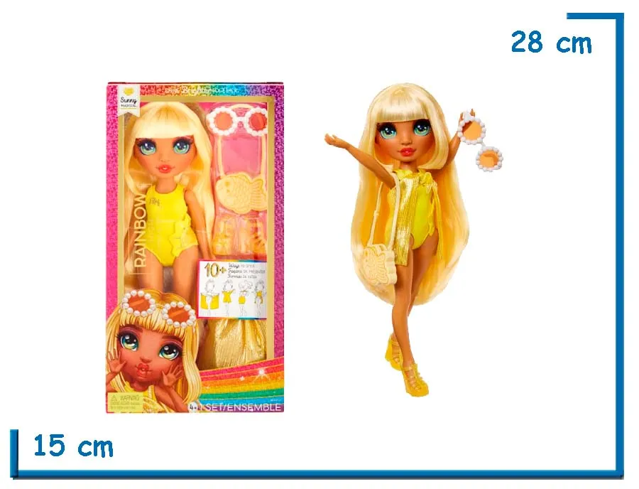 MGA RAINBOW HIGH SUNNY MADISON SWIM & STYLE