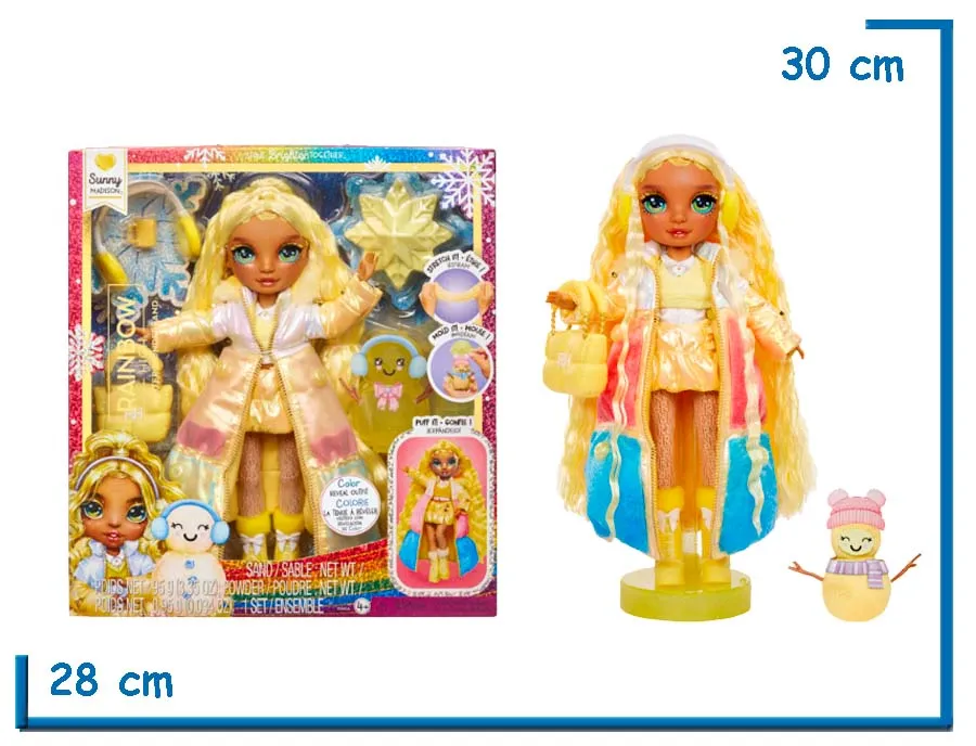 MGA RAINBOW HIGH SUNNY MADISON WINTER WONDERLAND