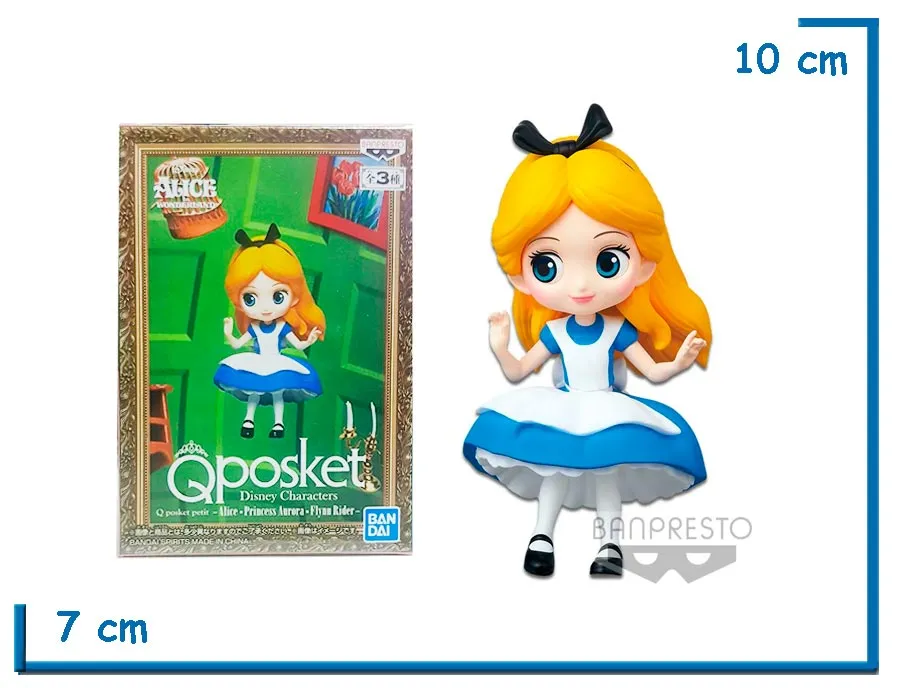BANPRESTO ALICE ALICE IN WONDERLAND Q POSKET PETIT