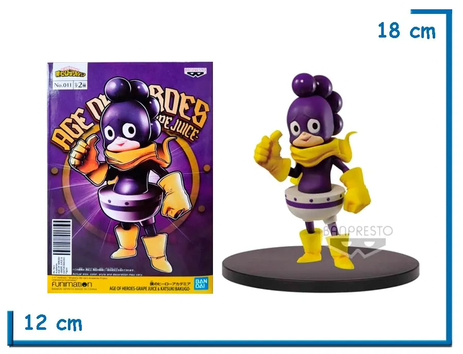 BANPRESTO MINORU MINETA AGE OF HEROES MY HERO ACADEMIA