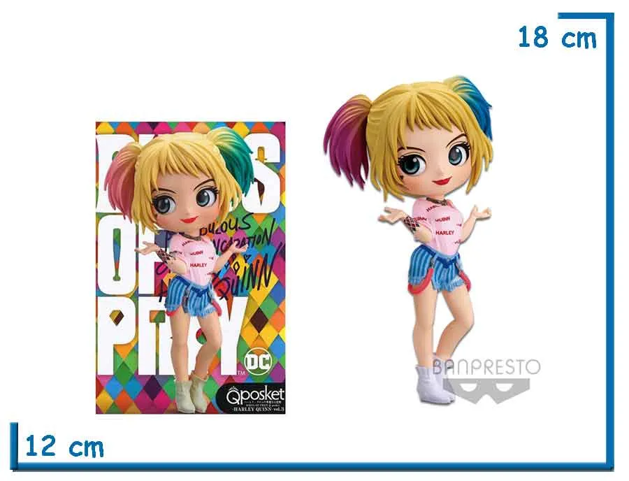 BANPRESTO HARLEY QUINN BOP Q POSKET VER B