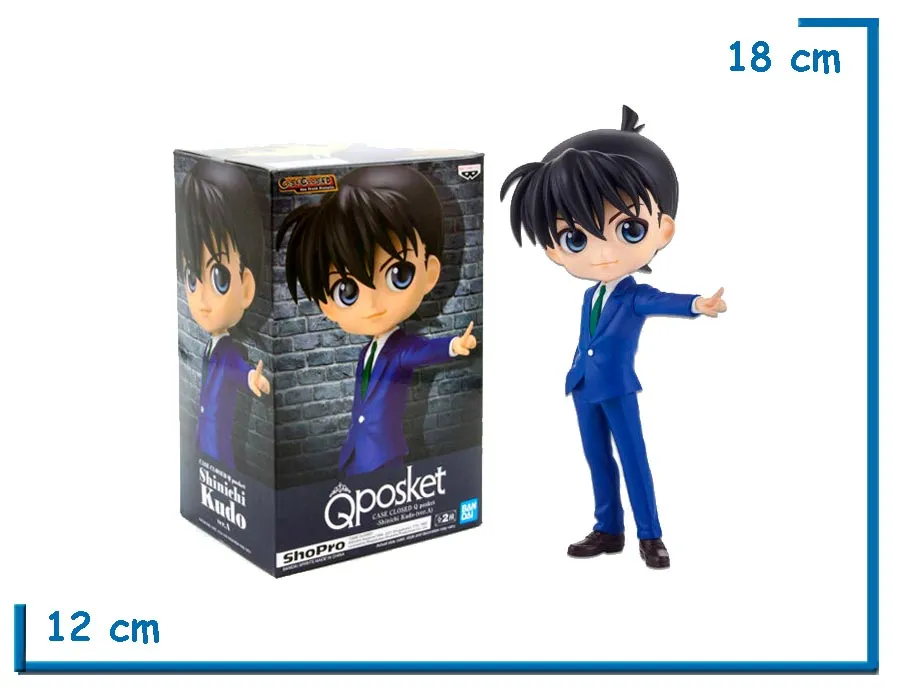 BANPRESTO SHINICHI KUDO DETECTIVE CONAN Q POSKET VER A