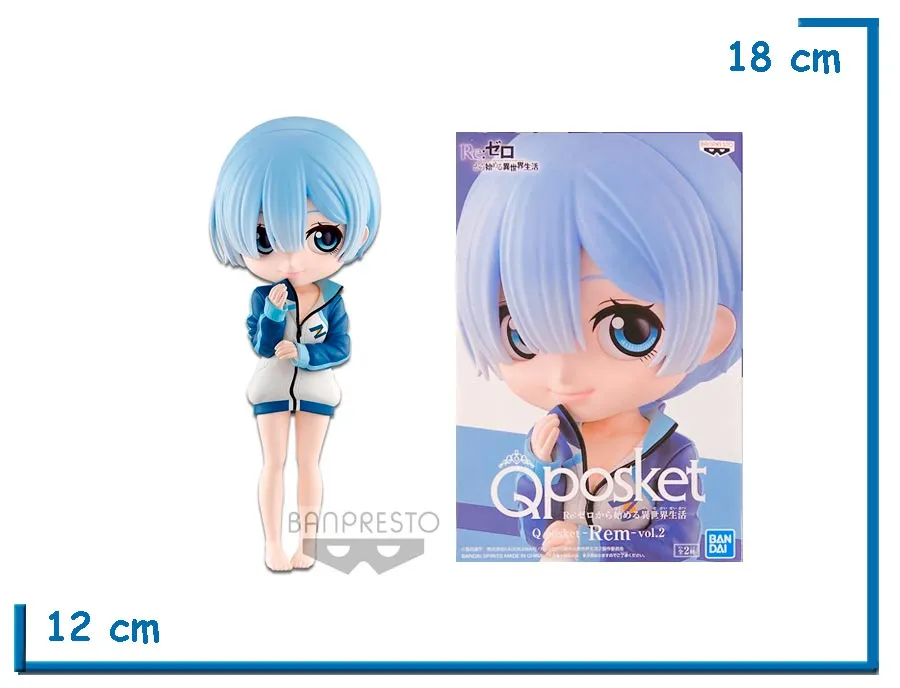 BANPRESTO REM RE ZERO VOL.2 Q POSKET VER B