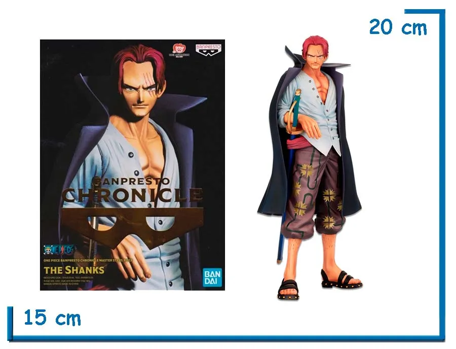 BANPRESTO THE SHANKS ONE PIECE CHRONICLE MASTER STAR PIECE