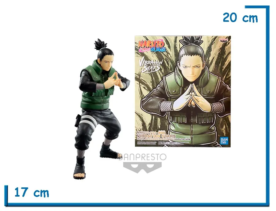 BANPRESTO NARA SHIKAMARU NARUTO SHIPPUDEN VIBRATION STARS