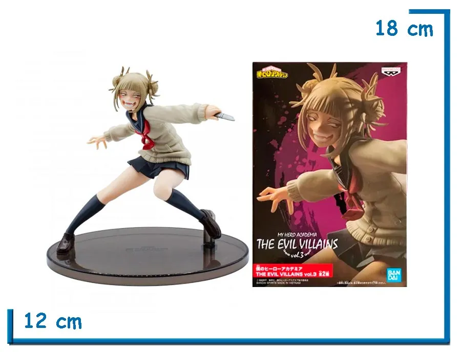 BANPRESTO HIMIKO TOGA MY HERO ACADEMIA THE EVIL VILLAINS VOL.3