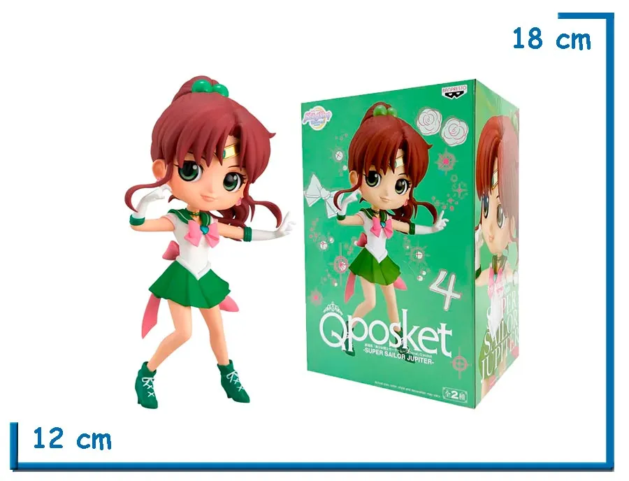 BANPRESTO SUPER SAILOR JUPITER SAILOR MOON Q POSKET VER. A