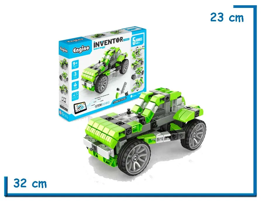 2X1 ENGINO INVENTOR MECHANICS BEACH BUGGY