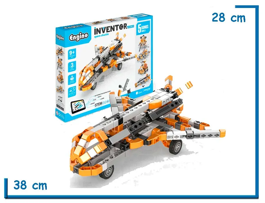 2X1 ENGINO INVENTOR MECHANICS SPACE SHUTTLE
