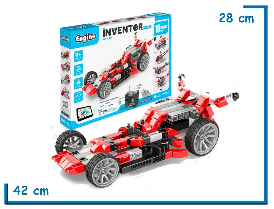 2X1 ENGINO INVENTOR MOTORIZED RACE CAR