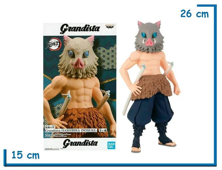 BANPRESTO INOSUKE HASHIBIRA DEMON SLAYER GRANDISTA