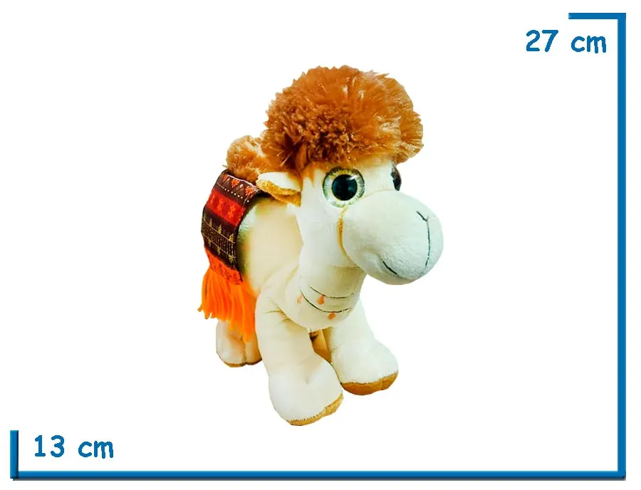 PELUCHE CAMELLO BEIGE 27CM