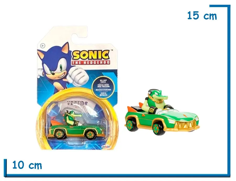 JAKKS VECTOR RACER DIE CAST 1.64 SONIC