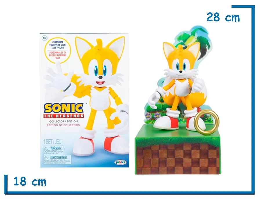JAKKS TAILS COLLECTORS EDITION SONIC