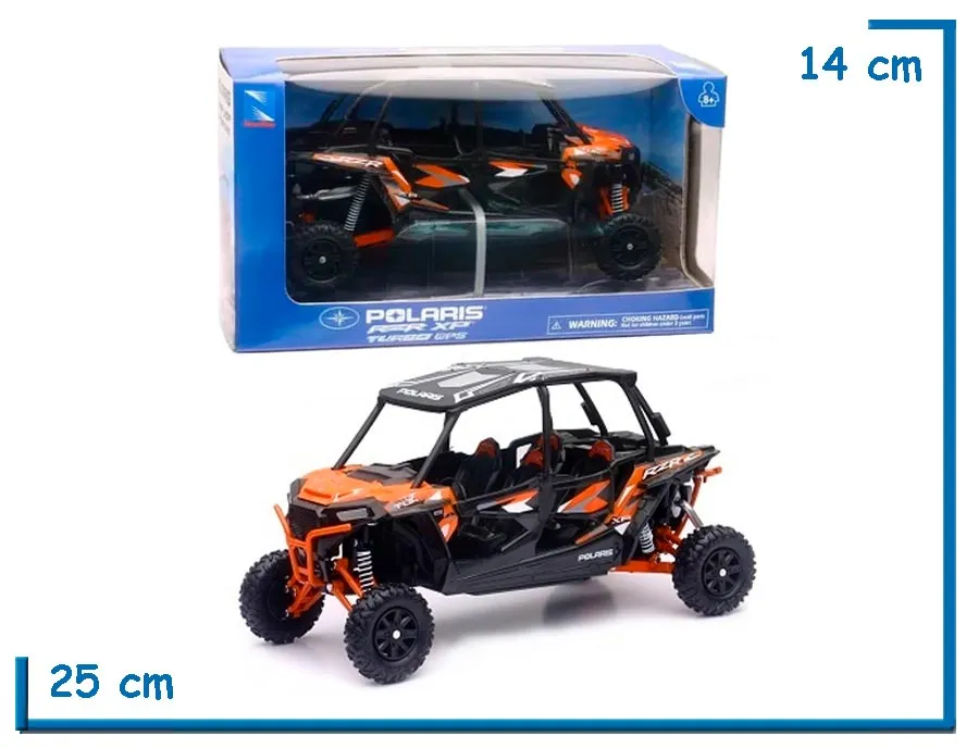 NEW RAY POLARIS RZR XP TUTBO EPS NARANJA 1.18