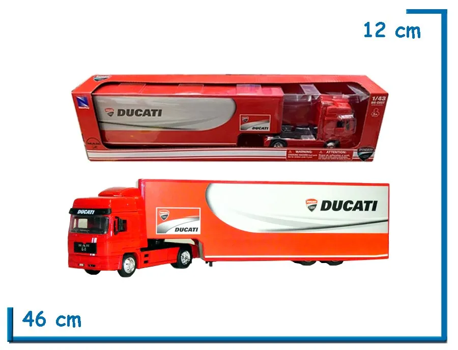 NEW RAY DUCATI CAMION MOTO GP TEAM 2017 1.43
