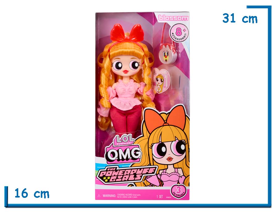 MGA LOL SURPRISE OMG BLOSSOM THE POWERPUFF GIRLS
