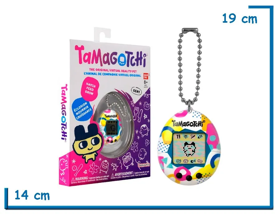 BANDAI TAMAGOTCHI MEMPHIS STYLE