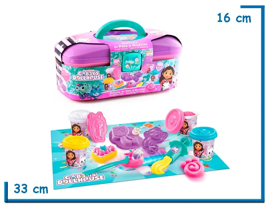 GABBYS DOLLHOUSE DOUGH TOOLCASE MASAS SET