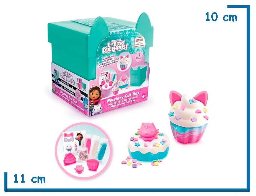 GABBYS DOLLHOUSE MYSTERY CAT BOX CELESTE MASAS SET