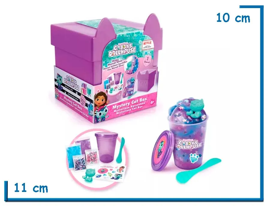 GABBYS DOLLHOUSE MYSTERY CAT BOX VIOLETA MASAS SET