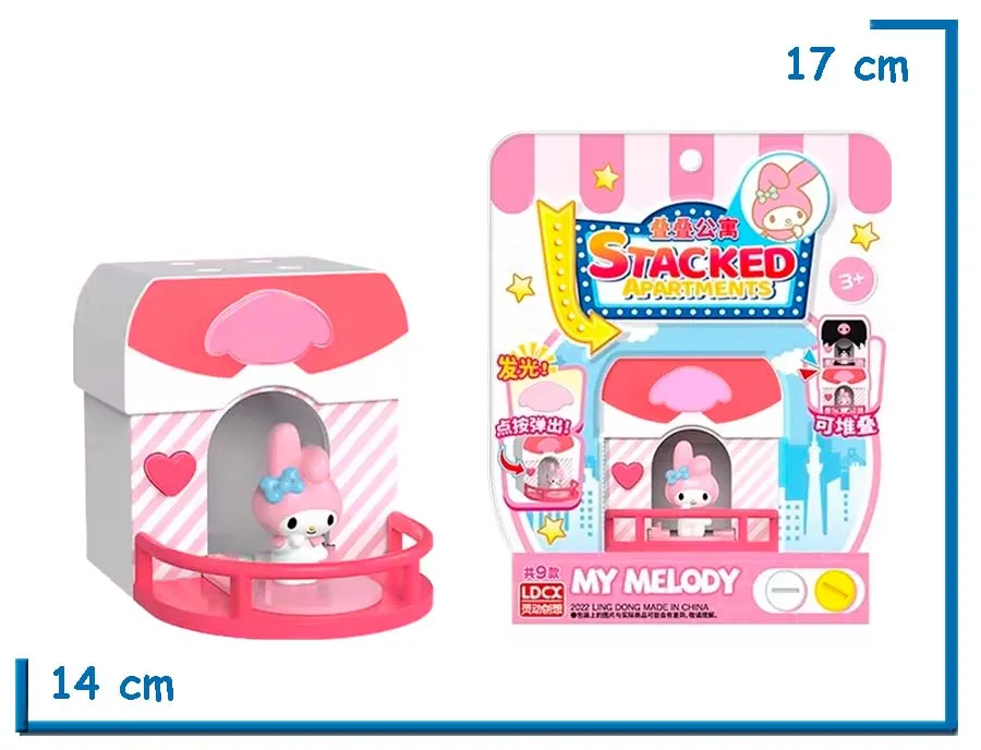 LING DONG HELLO KITTY MY MELODY STACKED APARTMENTS