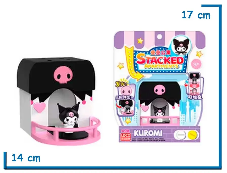 LING DONG HELLO KITTY KUROMI STACKED APARTMENTS