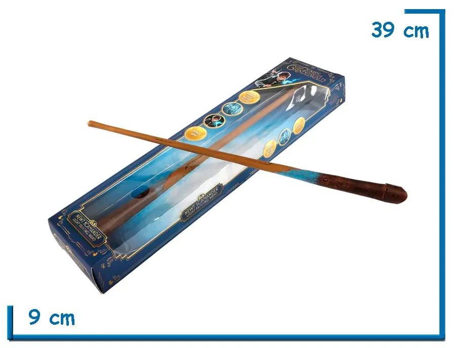 WOW! NEWT SCAMANDER LIGHT PAINTING WAND HARRY POTTER