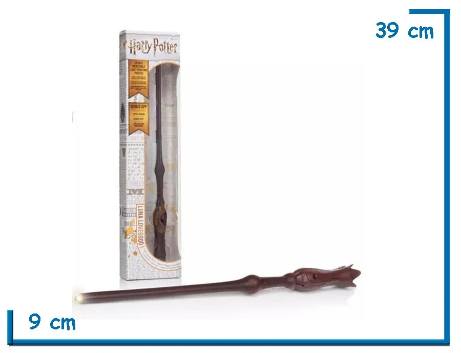 WOW! LUNA LOVEGOOD LIGHT PAINTING WAND HARRY POTTER