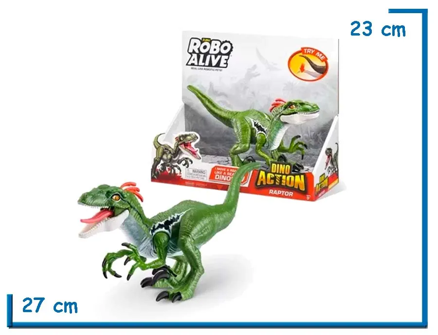 ZURU ROBO ALIVE DINO ACTION RAPTOR