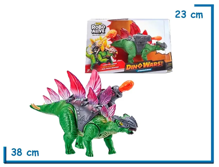 ZURU ROBO ALIVE DINO WARS STEGOSAURUS