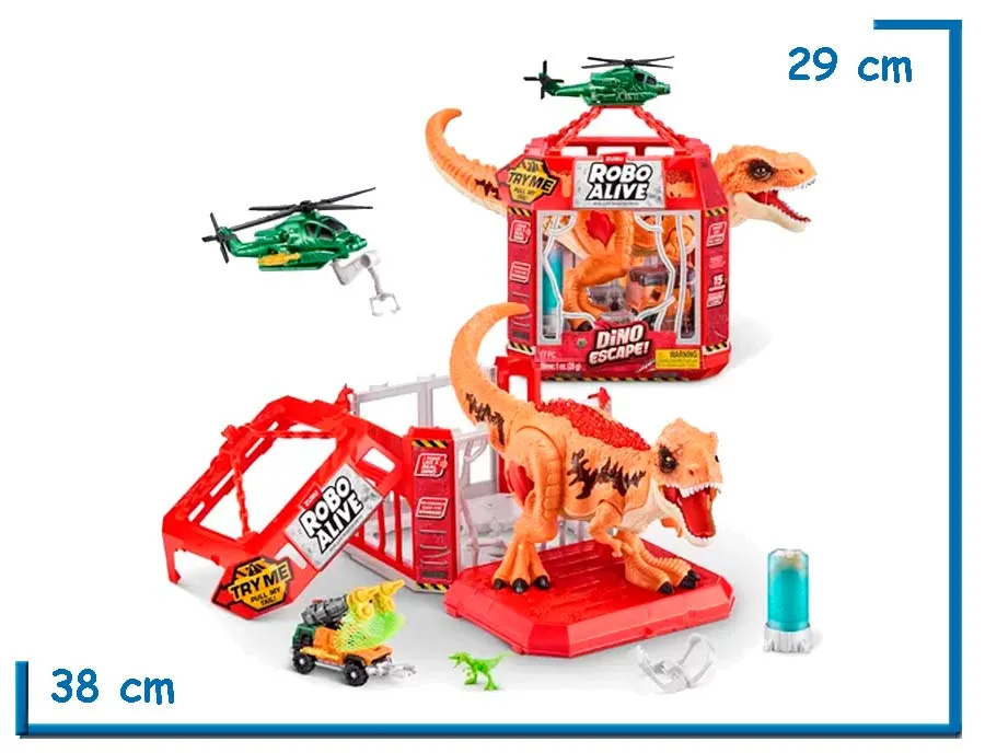 ZURU ROBO ALIVE DINO ESCAPE PLAYSET