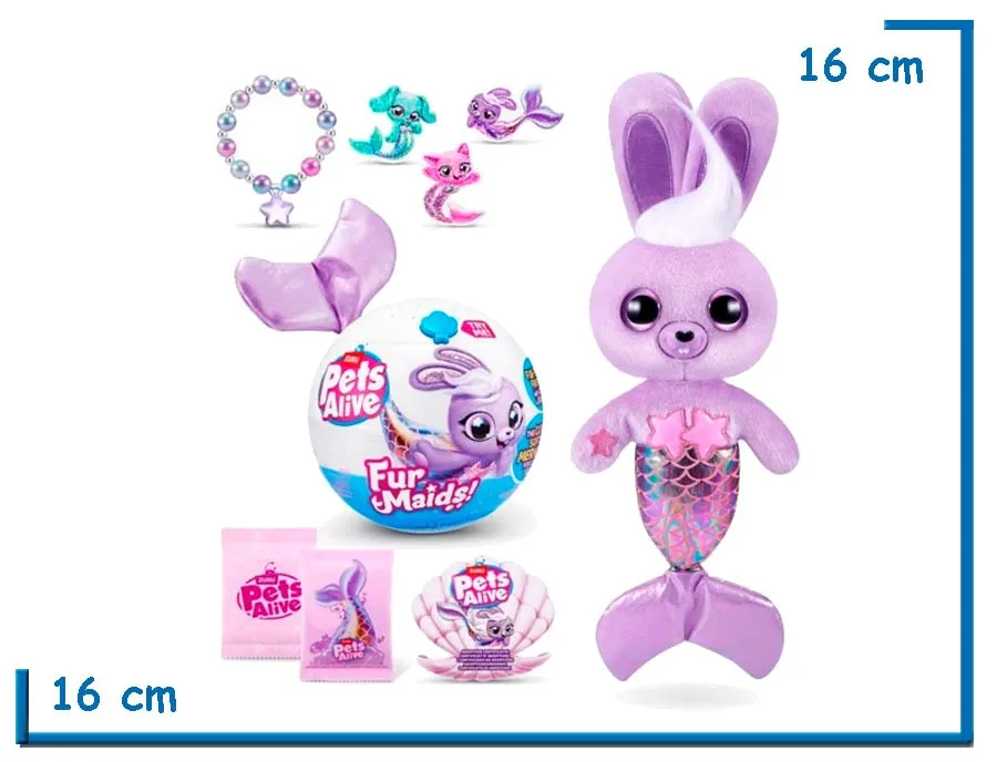 ZURU PETS ALIVE FUR MAIDS VIOLETA