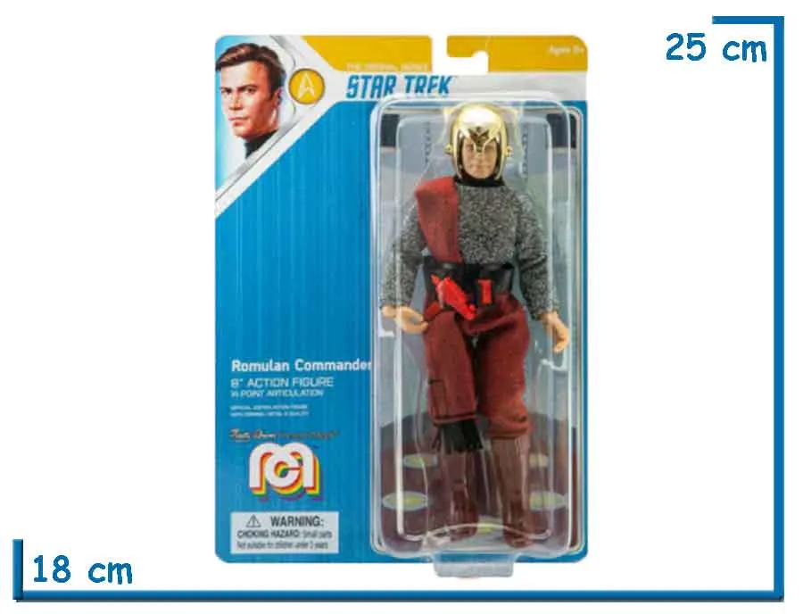 MEGO ROMULAN COMMANDER STAR TREK