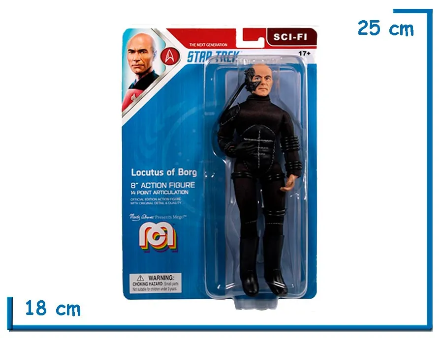 MEGO LOCUTUS OF BORG STAR TREK
