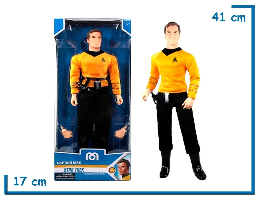 MEGO 35CM CAPTAIN KIRK STAR TREK