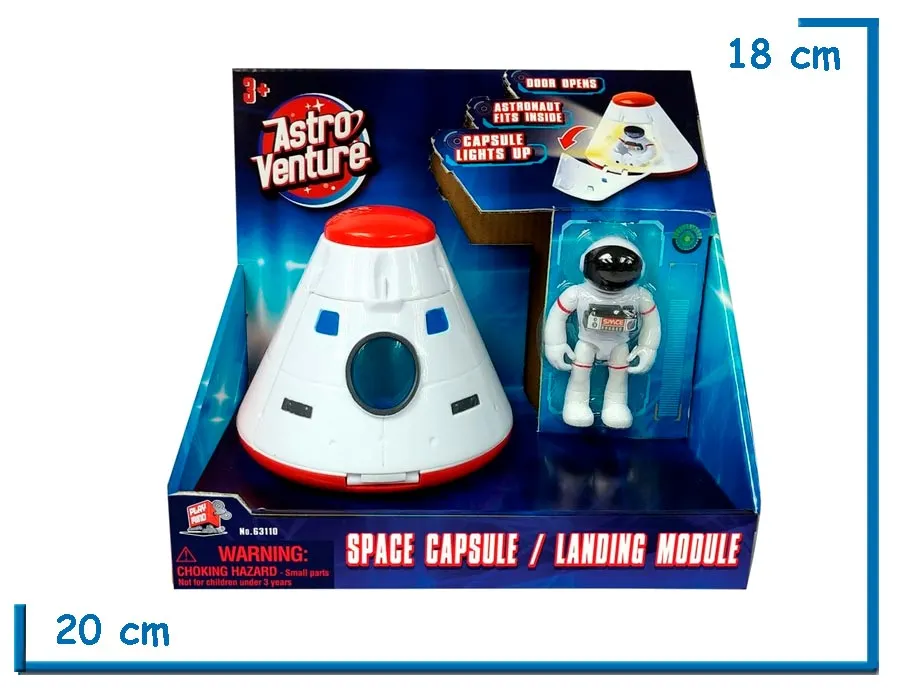 ASTRO VENTURE CAPSULA ESPACIAL CON LUZ
