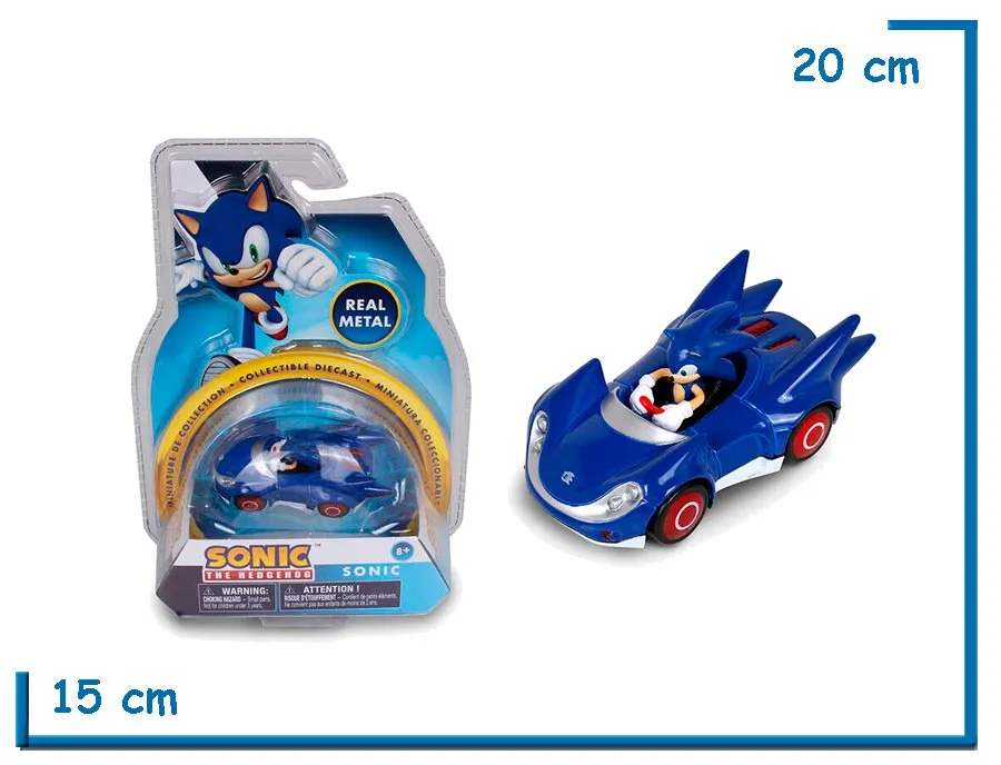 NKOK SONIC RACER REAL METAL SONIC