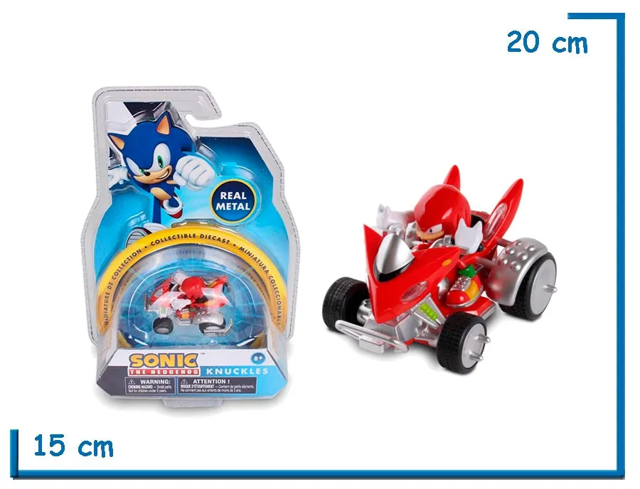 NKOK KNUCKLES ATV REAL METAL SONIC