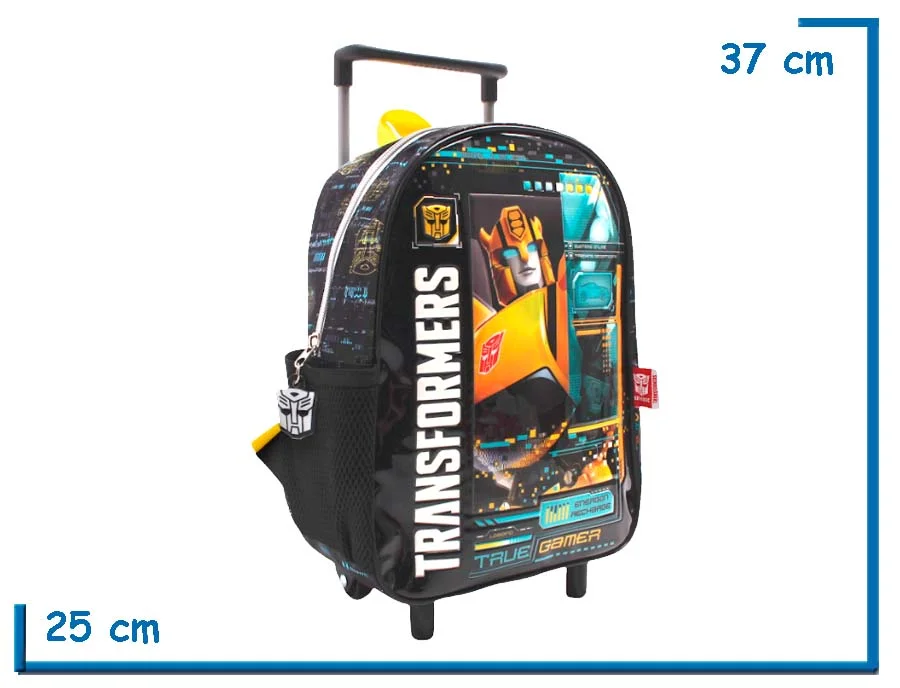 MOCHILA CARRO 12″ TRANSFORMERS BUMBLEBEE TRUE GAMER