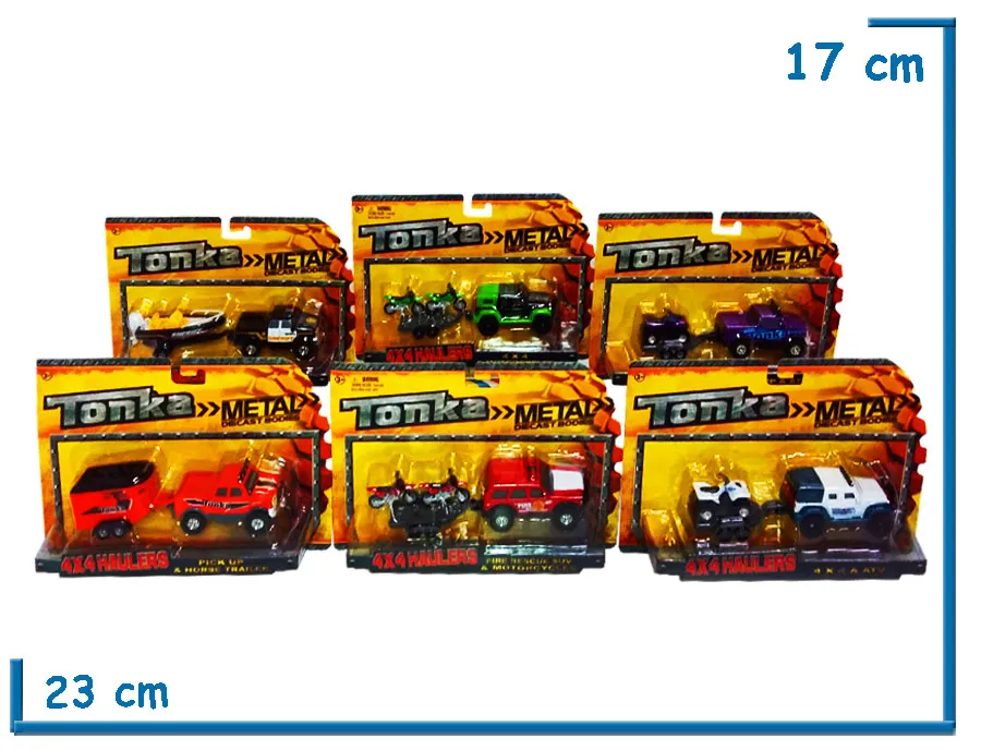 TONKA CAMIONETA C/REMOLQUE