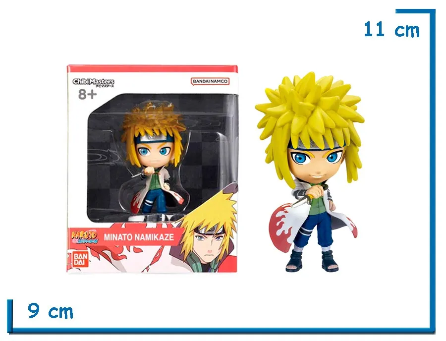 BANDAI MINATO NAMIKAZE NARUTO SHIPPUDEN SUPER CHIBI MASTERS