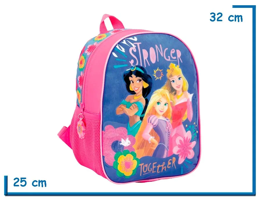 MOCHILA ESPALDA 12″ DISNEY PRINCESAS STRONGER TOGETHER