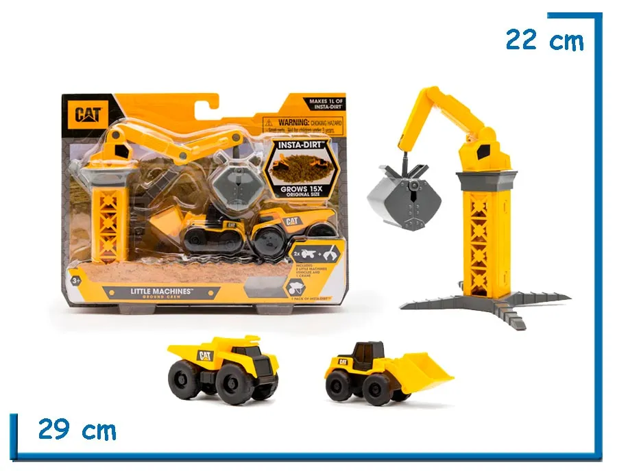 CAT LITTLE MACHINES GROUND CREW