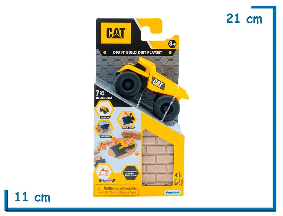 CAT DIG N BUILD DIRT PLAYSET VOLVADOR