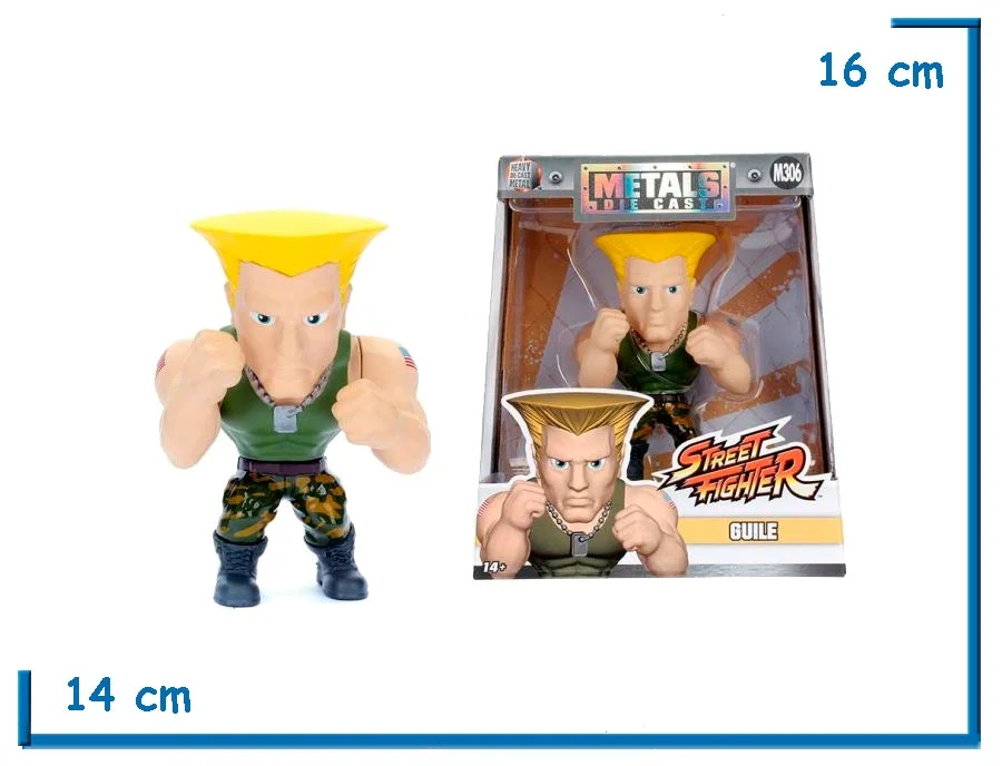 JADA METALS GUILE STREET FIGHTER 4″