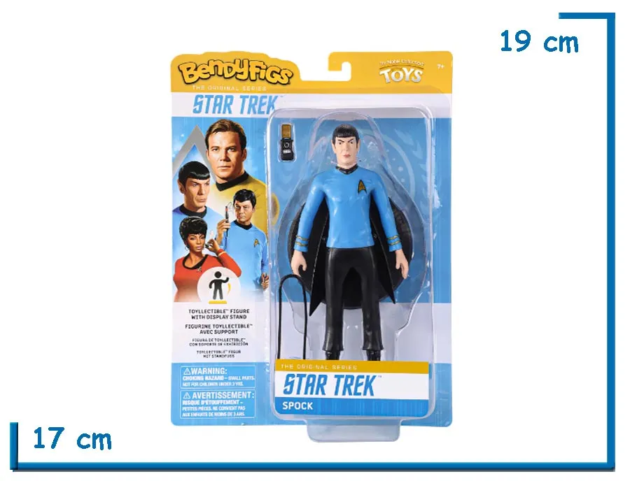 BENDYFIGS SPOCK STAR TREK THE ORIGINAL SERIES